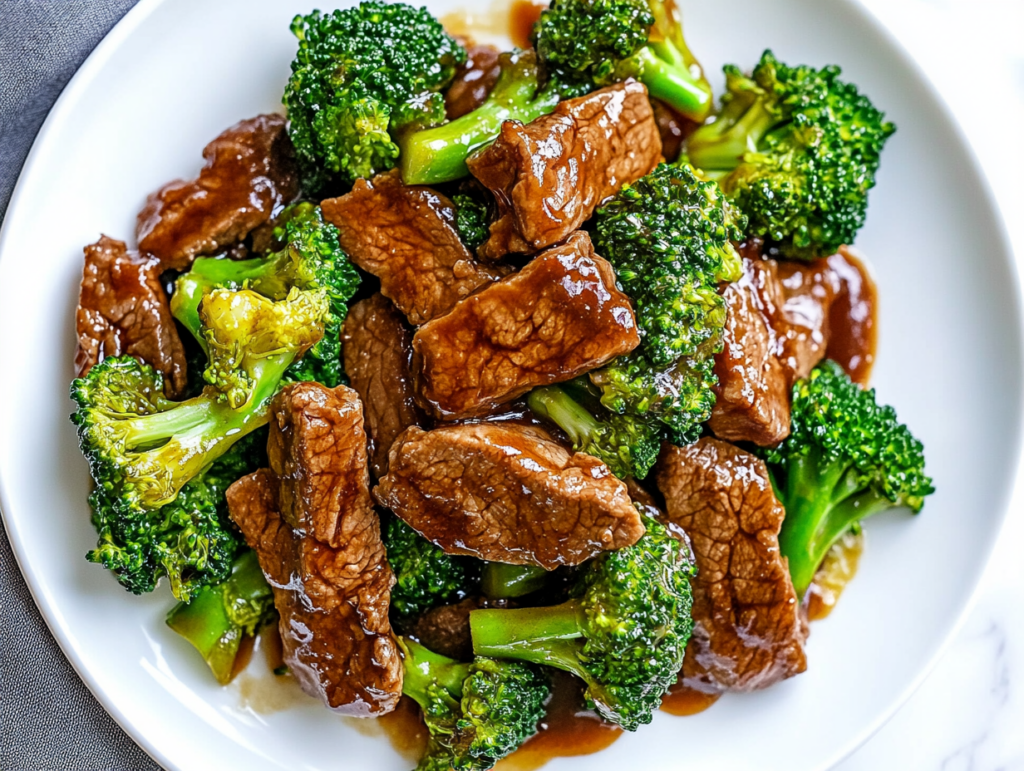 Easy Weeknight Dinner Recipes: 5 Quick, Comforting Meals for Busy Nights 3 u8973865871 Beef and broccoli stir fry on a white plate gloss 851e8f97 0739 4838 9036 3baa34cef269 0