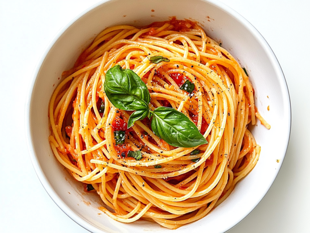 Easy Weeknight Dinner Recipes: 5 Quick, Comforting Meals for Busy Nights 2 u8973865871 One pot tomato basil pasta in a white bowl steami 22f99afb 3980 4bc6 85ef e45c4cf409e7 1