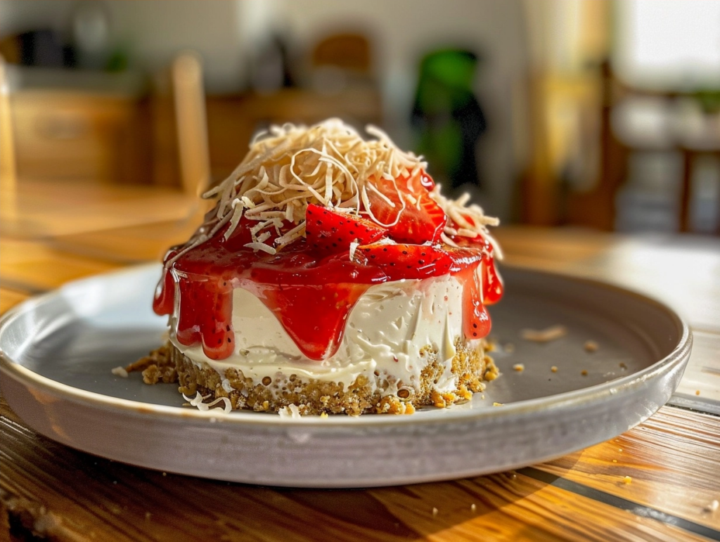 Easy Dessert for Two: No-Bake Strawberry Cheesecake Jars