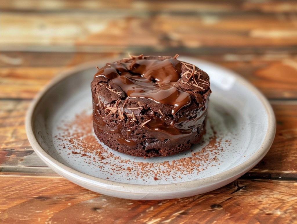 Flourless Single-Serve Chocolate Nutella Mug Cake