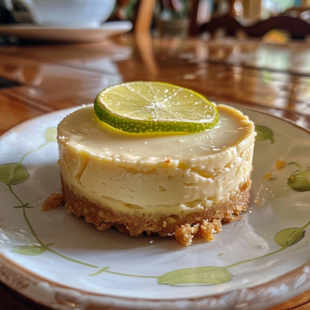 Guilt-Free Sugar-Free Key Lime Cheesecake Cup