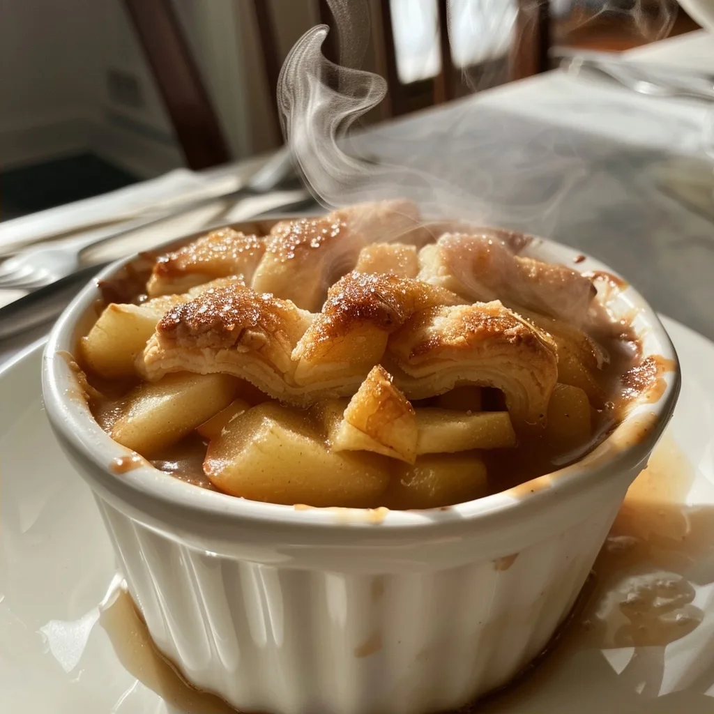Healthy Apple Pie in a Mug (Quick Single-Serve Dessert)