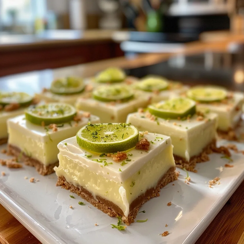 Healthy Key Lime Pie Bars (Small Batch) | Easy & Nutritious Recipe