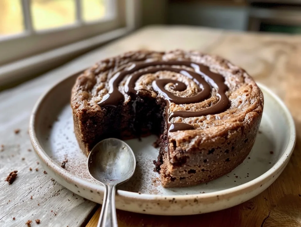 Flourless Chocolate Nutella Mug Cake (3-Minute Single-Serve Dessert)