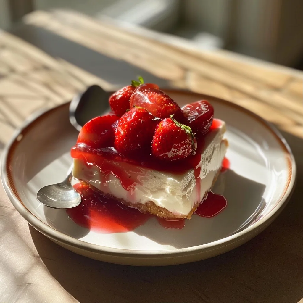 Easy Strawberry Cheesecake Jars (Quick No-Bake Dessert for Two)