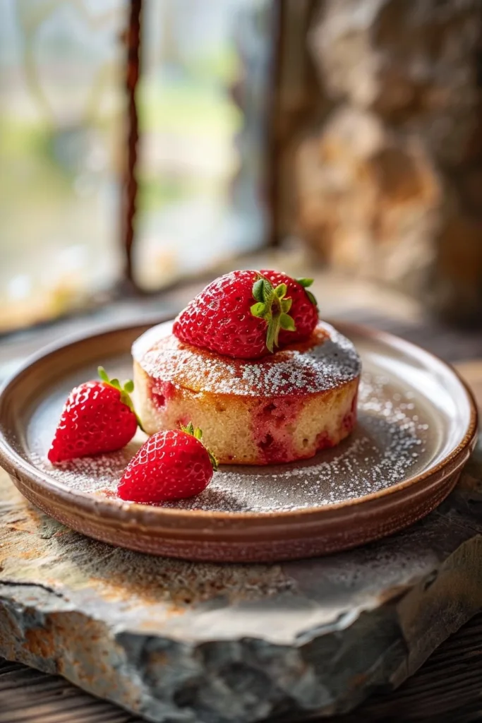 Low-Calorie Strawberry Mug Cake (Quick Single-Portion Cake Recipe)