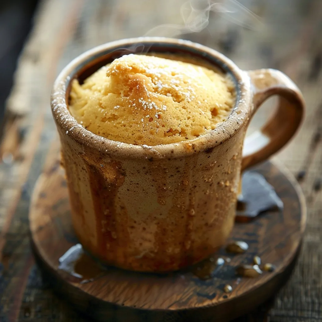 Gluten Free Vanilla Mug Cake (Microwave Desserts in Minutes)