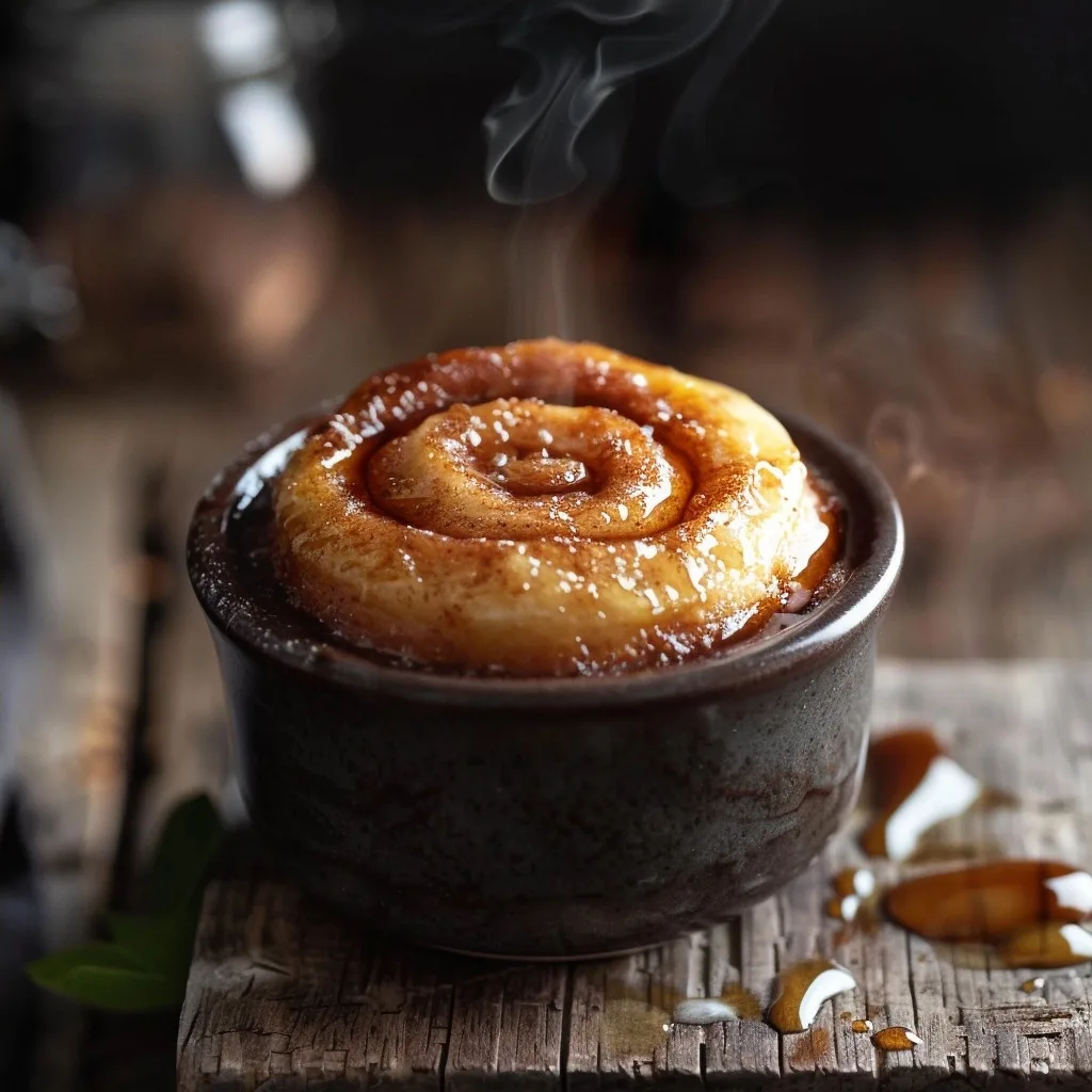 Easy 5 Minute Single Serve Cinnamon Roll Mug Cake