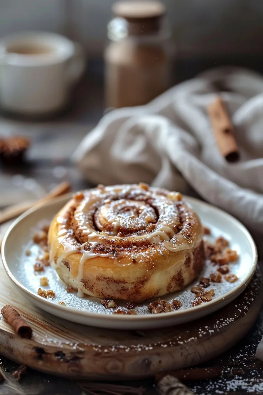 Ooey Gooey Cinnamon Roll Mug Cake (Low Calorie Hack) 1 image 1782563069234