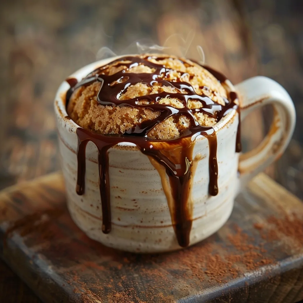 Cozy Single Serve Peanut Butter Mug Cake (Low Calorie)