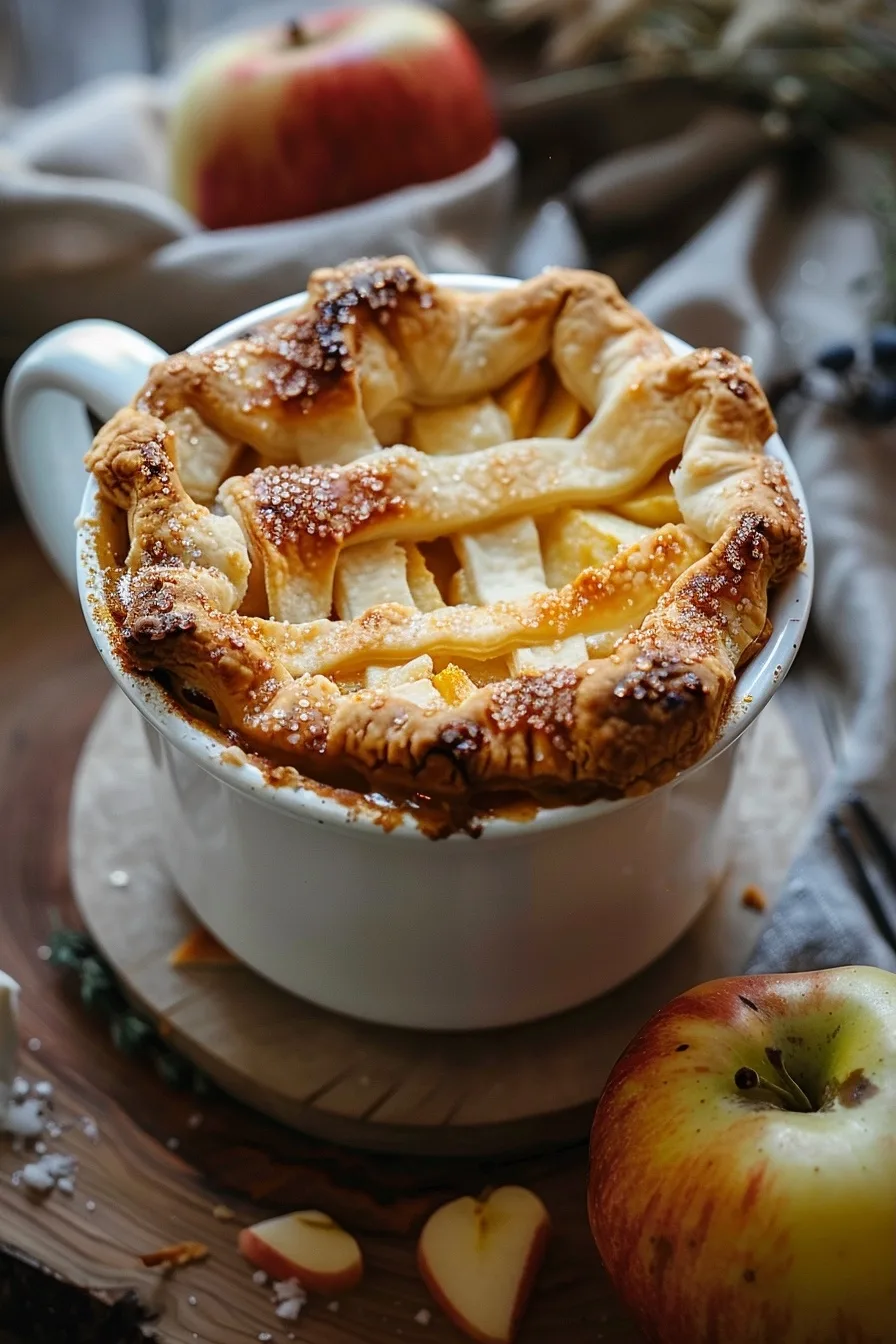 Healthy Single Serve Apple Pie in a Mug (Warm Fix) 1 image 1782577054762