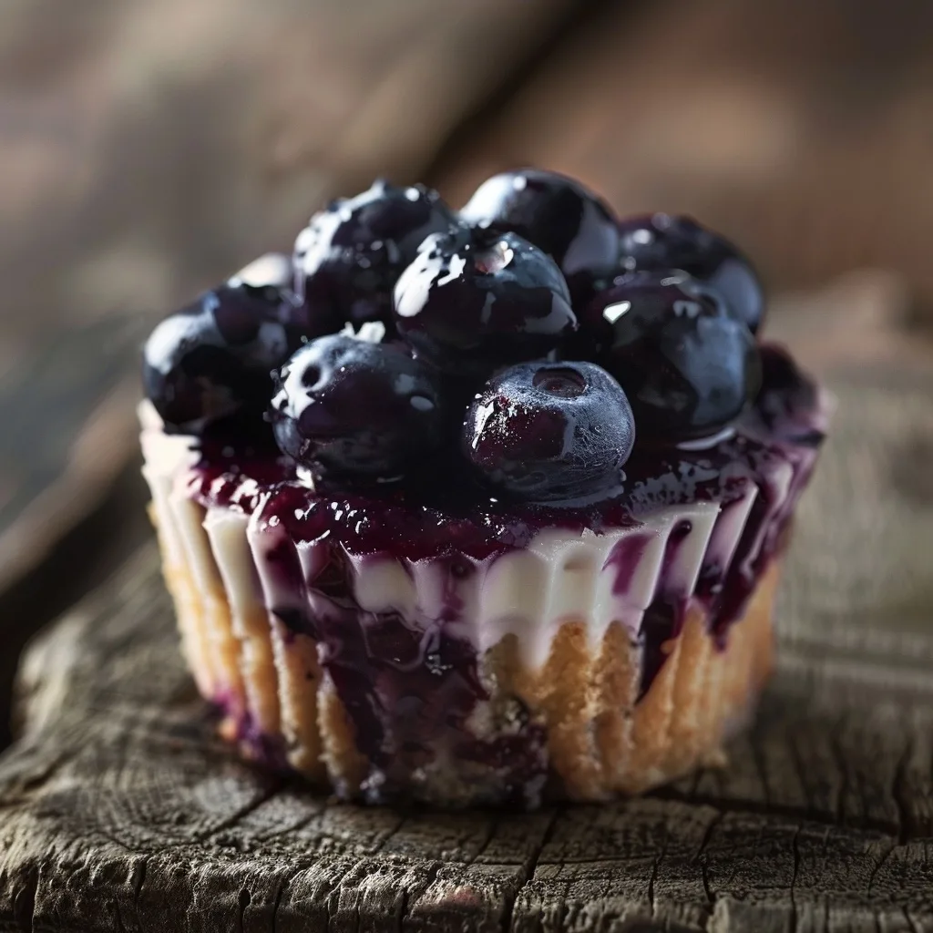 Blueberry Greek Yogurt Cheesecake Cup Gluten Free Healthy Dessert