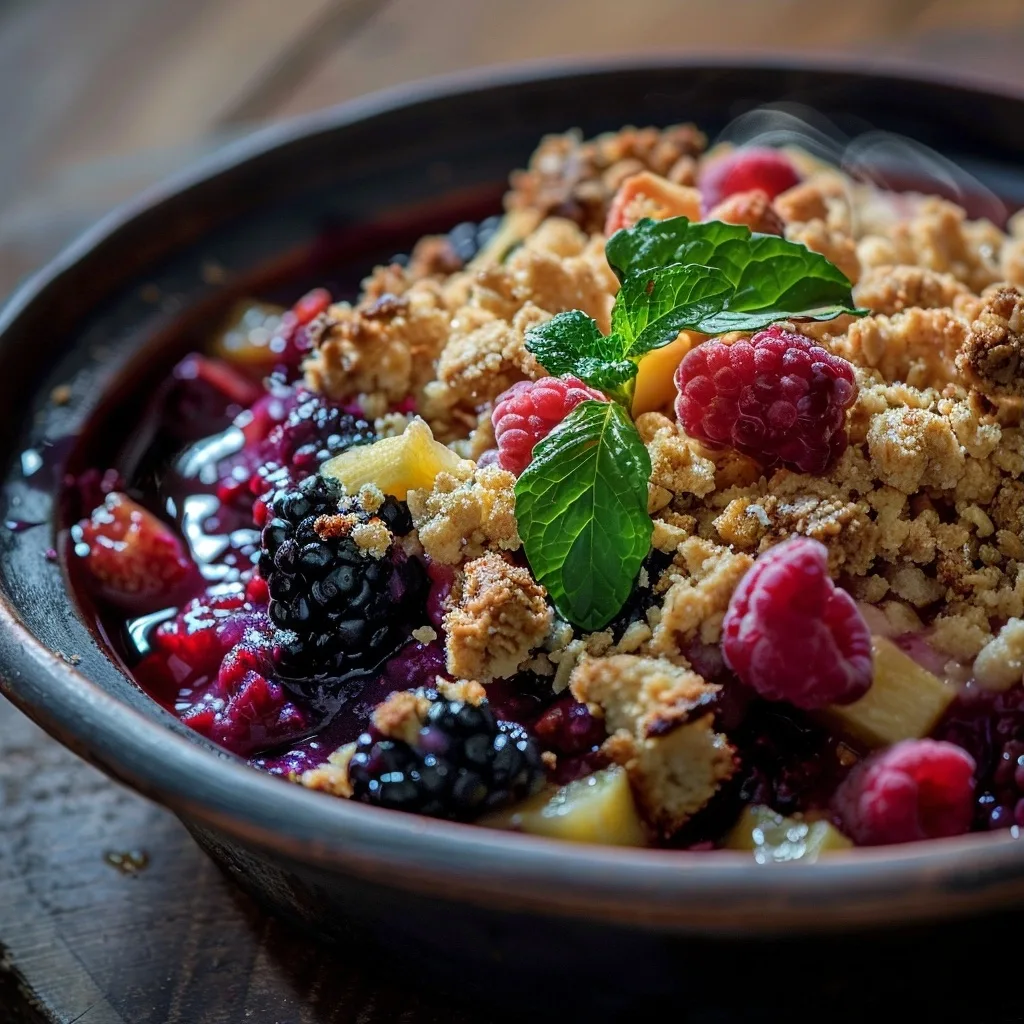 Summer Fruit Crumble Hack Healthy Individual Portion Recipe