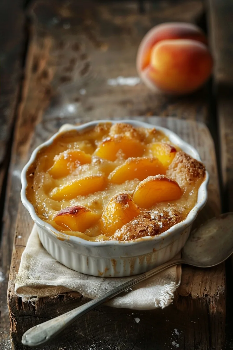 Healthy Peach Ramekin Bake 1 image 1783040300879