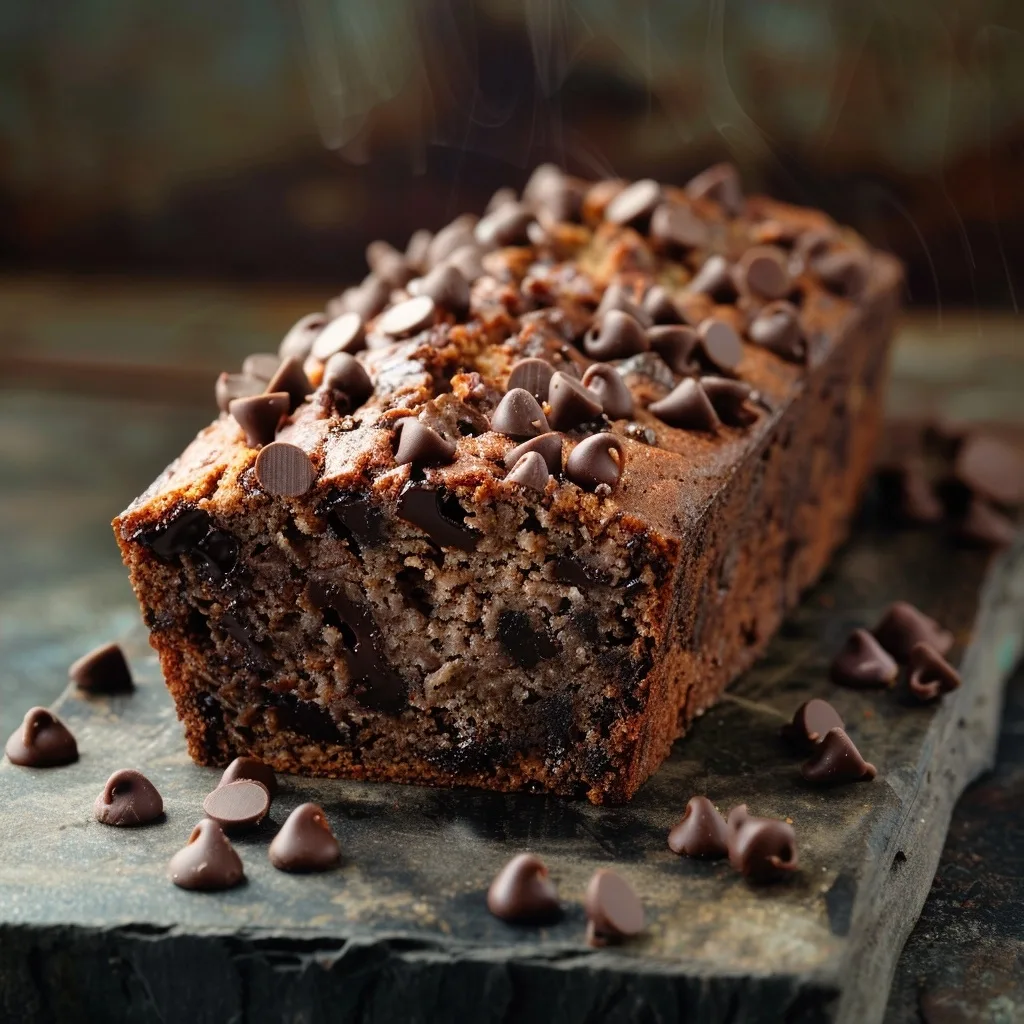 Healthy Single Serve Chocolate Chip Banana Bread Mug Cake