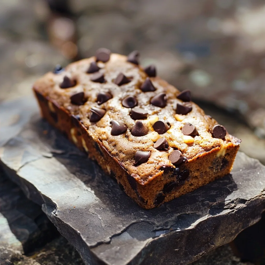 Healthy Single Serve Chocolate Chip Banana Bread