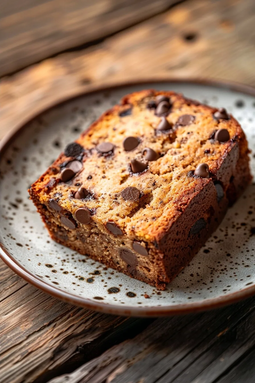 Healthy Single Serve Chocolate Chip Banana Bread 1 image 1783190357947