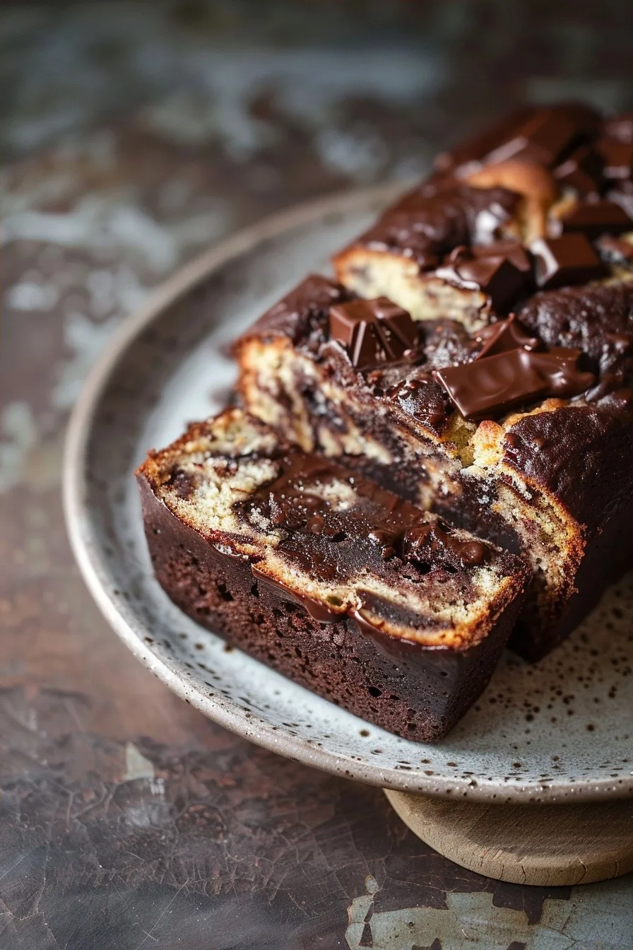 Micro Prep Chocolate Marbled Banana Bread for One 1 image 1783190541551