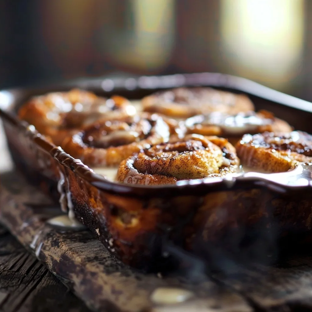 Easy 5 Minute Single Serve Cinnamon Roll Banana Bread