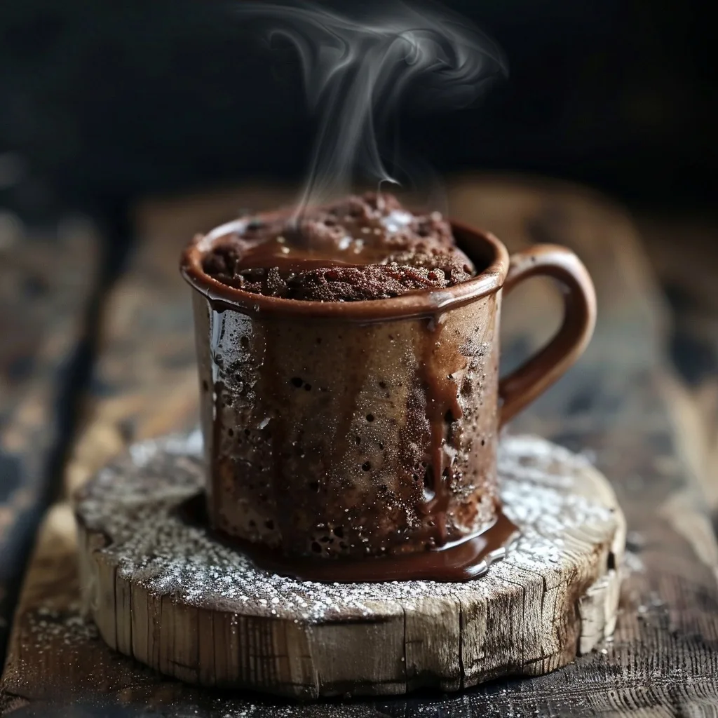 Low Calorie Banana Bread Brownie Mug Cake (Guilt Free Fix)
