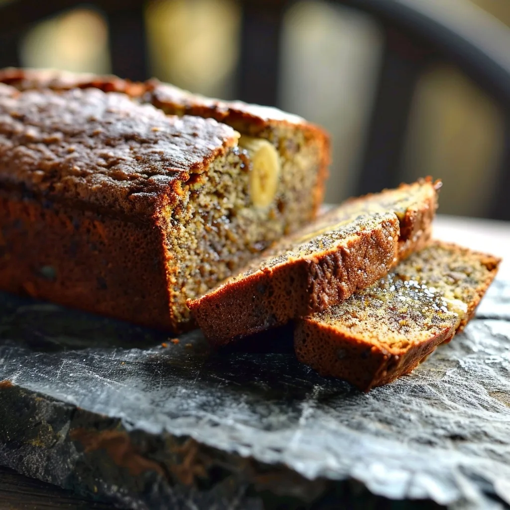 Single Serve Mom's Famous Banana Bread (Healthy Revision)