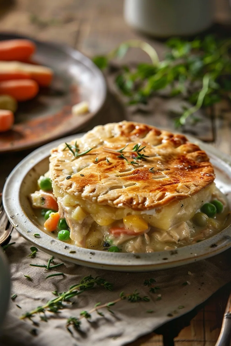 Crustless Chicken Pot Pie: A Healthy Homestyle Classic 1 image 1783533881630