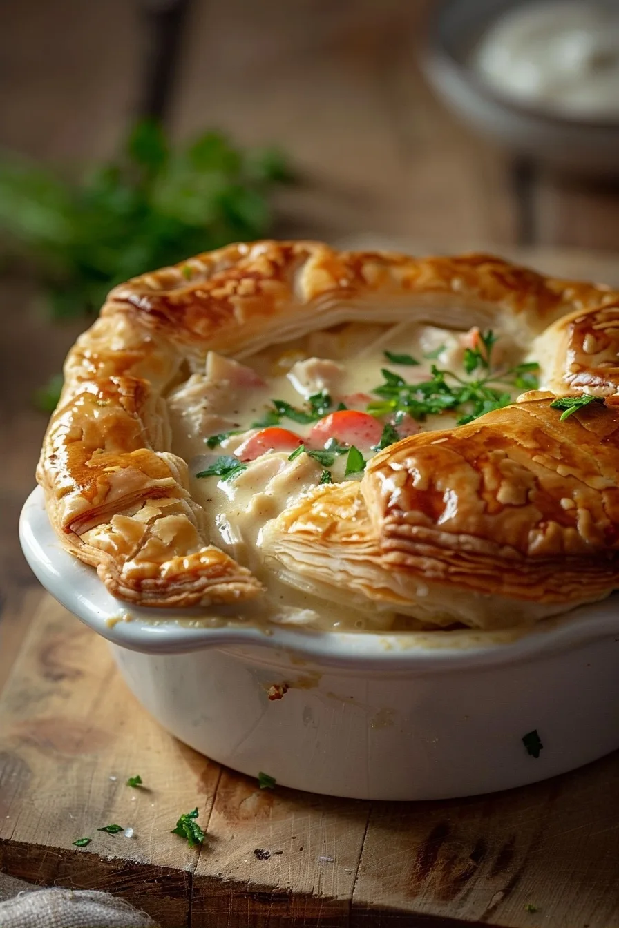 Creamy Chicken Pot Pie with Flaky Puff Pastry 1 image 1783534012476