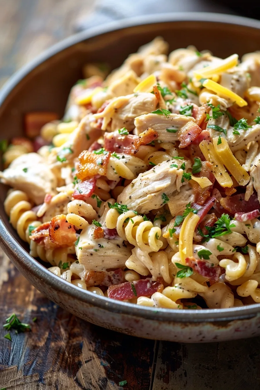 Chicken Turkey-Bacon Cheddar Ranch Pasta Salad 1 image 1783706243329