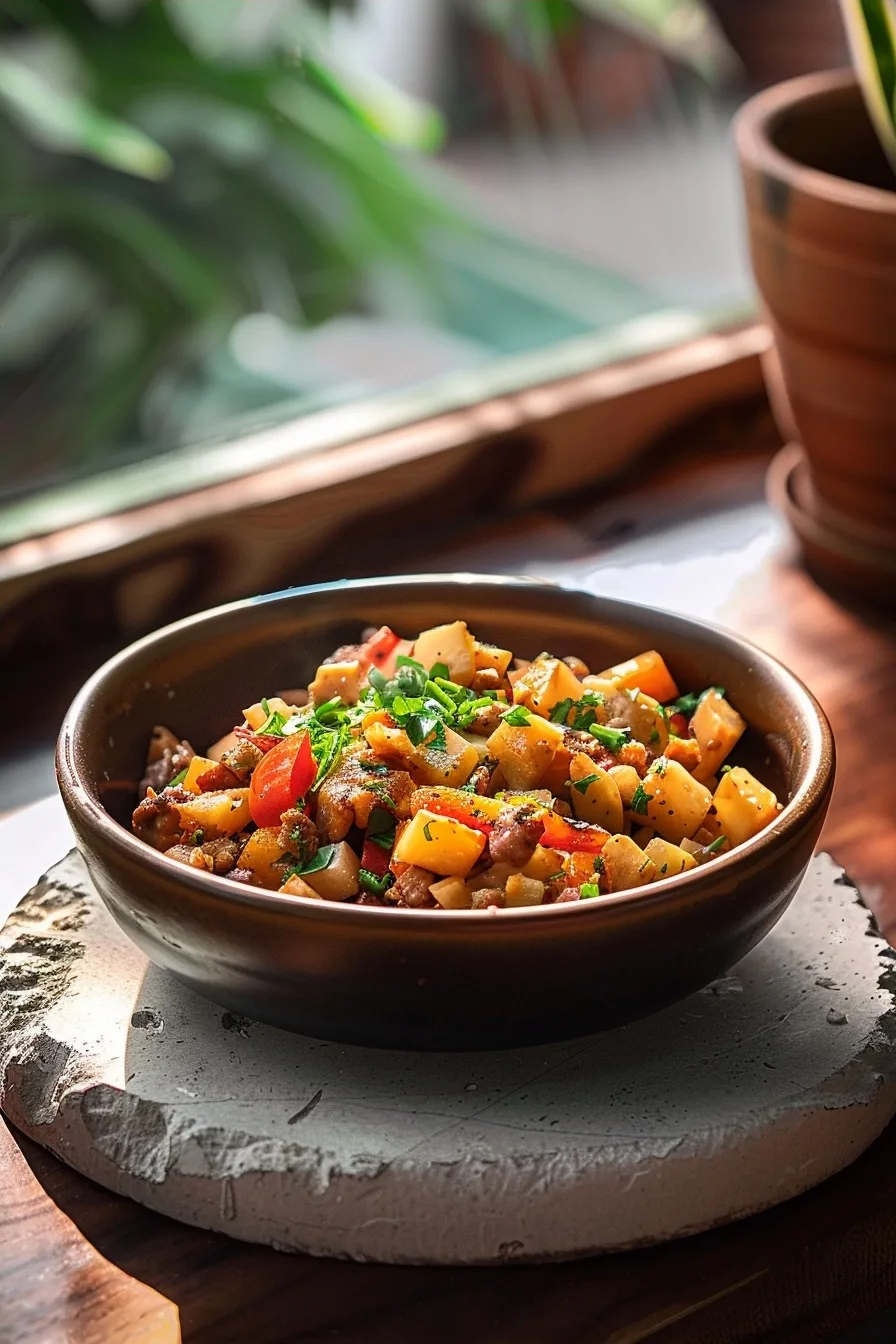 Easy Hobo Casserole Bowl | Healthy Summer Veggie Mix | Fast Meal 1 image 1783777647297