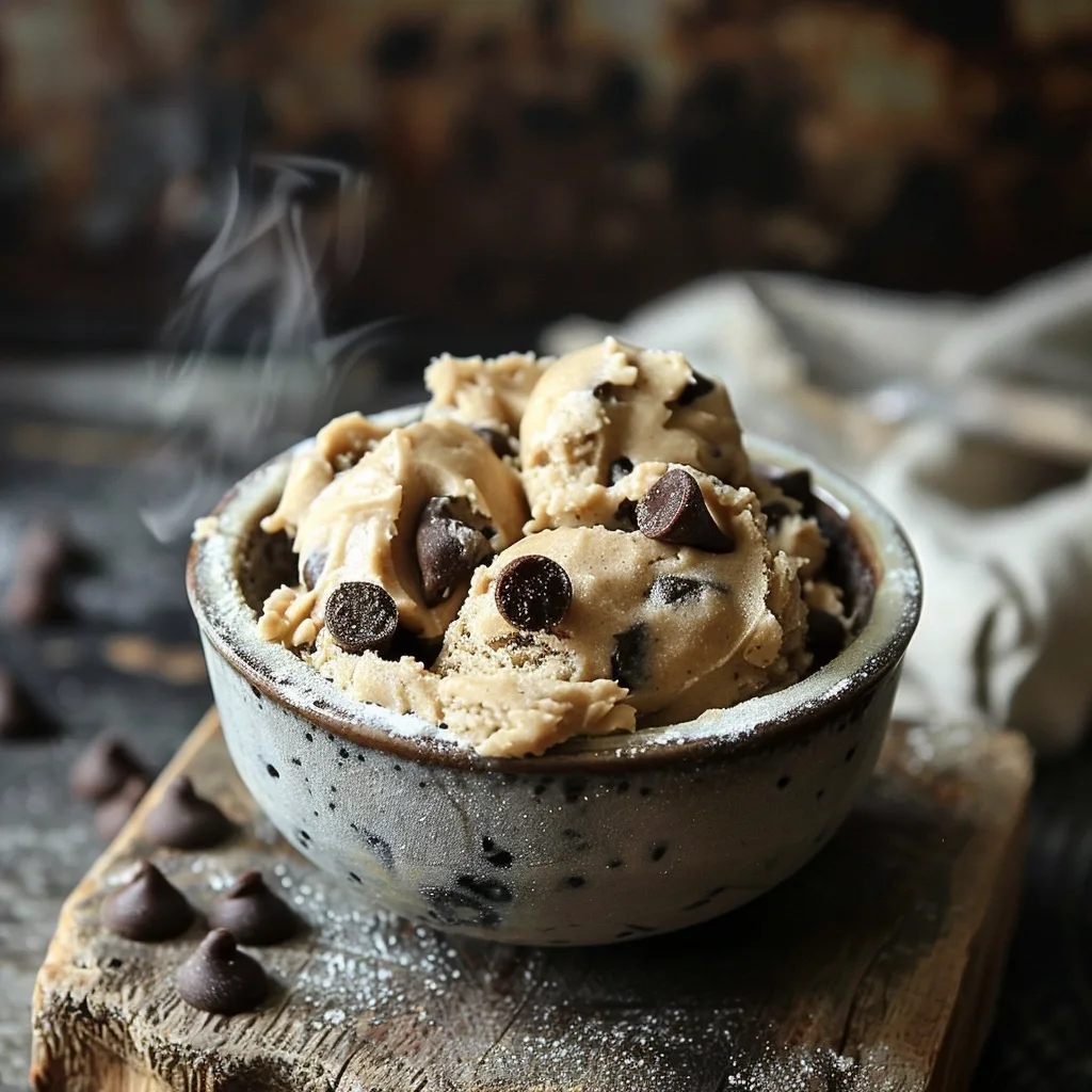 Healthy Single Serve Cookie Dough | Quick & Easy | No Bake