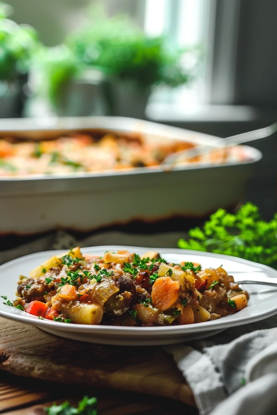 Quick & Healthy Hobo Casserole | Seasonal Veggie Dinner Idea 1 image 1783903458770