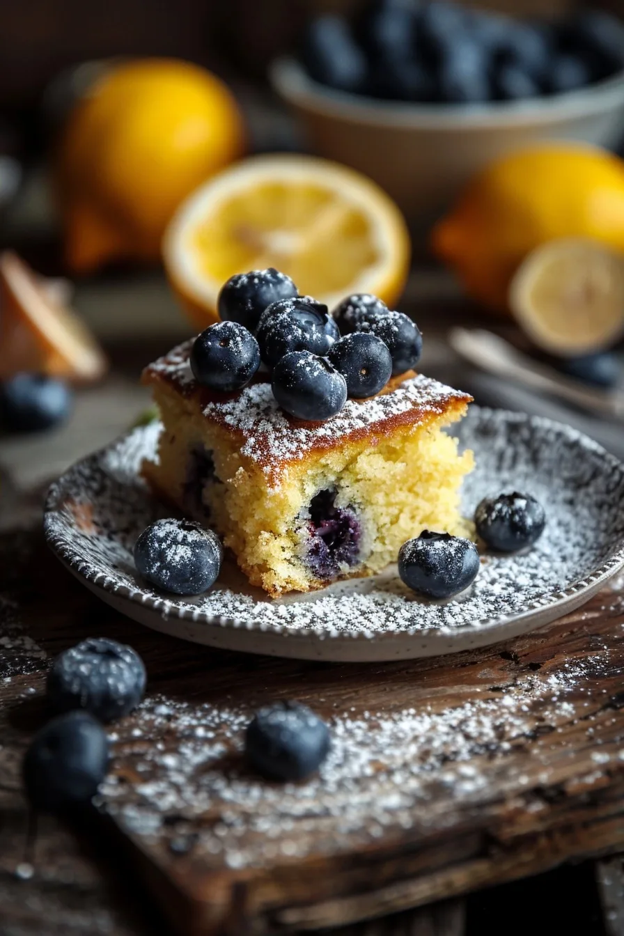 Healthy 1-Minute Blueberry Lemon Mug Cake | Fresh Summer Flavors 1 image 1783904000245