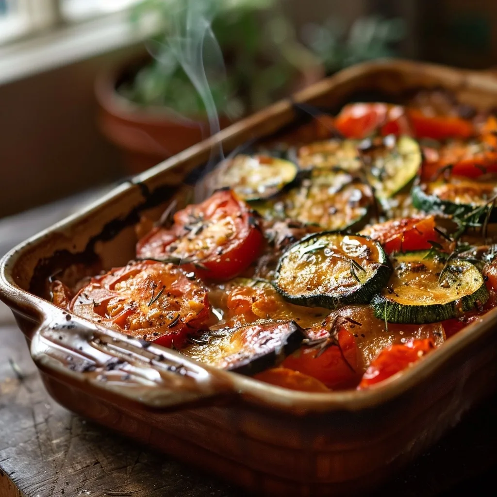 Healthy Summer Hobo Casserole | Zucchini & Tomato | Ready Fast
