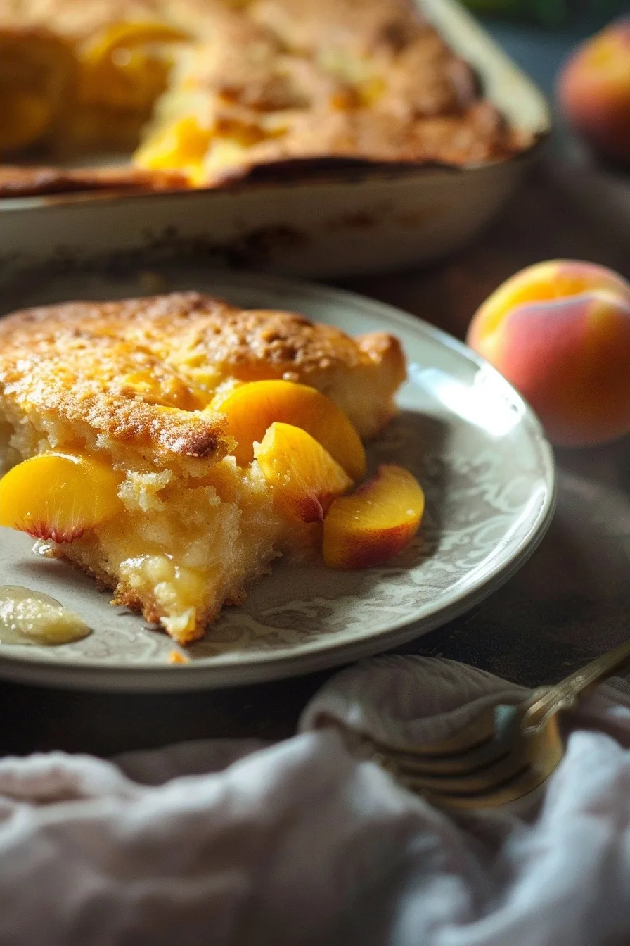 Low Calorie Slow Cooker Mother's Day Peach Bake for One 1 image 1784125862138