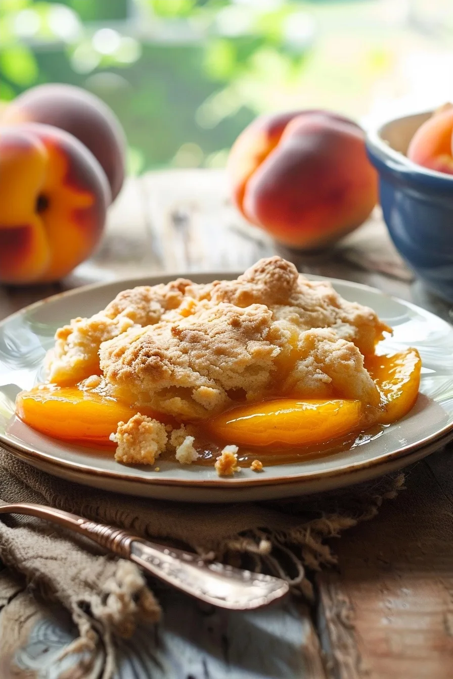 Single Serve Old Fashioned Biscuit Peach Cobbler (Low Calorie) 1 image 1784126188598