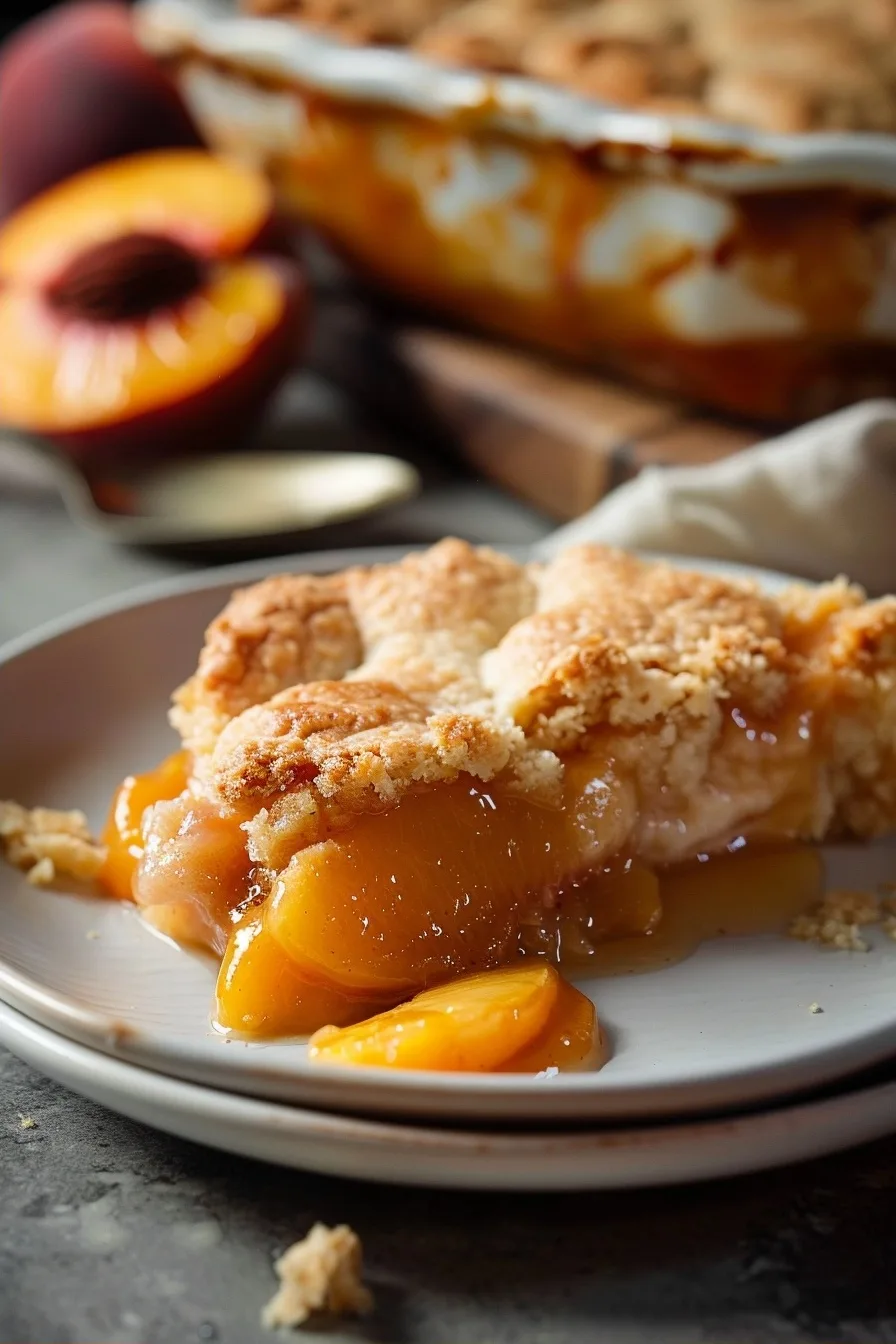 Easy Peach Cobbler with Canned Peaches (Quick Single Serve) 1 image 1784137029450
