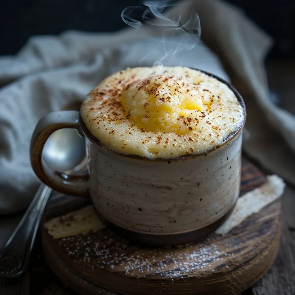 Healthy Vanilla Bean Mug Cake | Simple & Healthy | 1-Minute