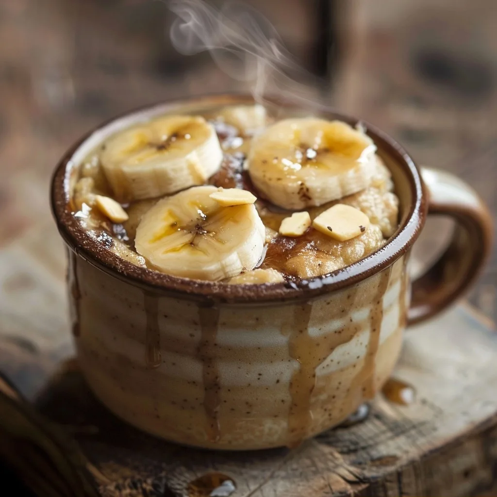 Healthy Banana Mug Cake | 1-Minute Recipe | Macro-Friendly