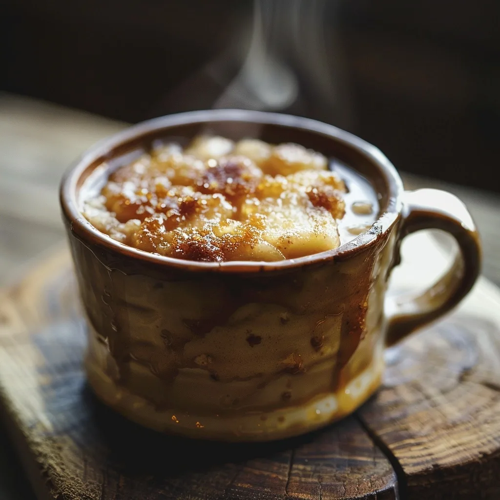 Healthy Maple Brown Sugar Mug | Cozy August Snack | 1-Minute