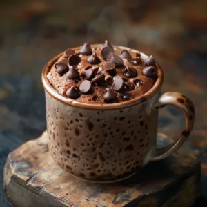 Healthy Chocolate Chip Mug Cake | Better Than Store-Bought