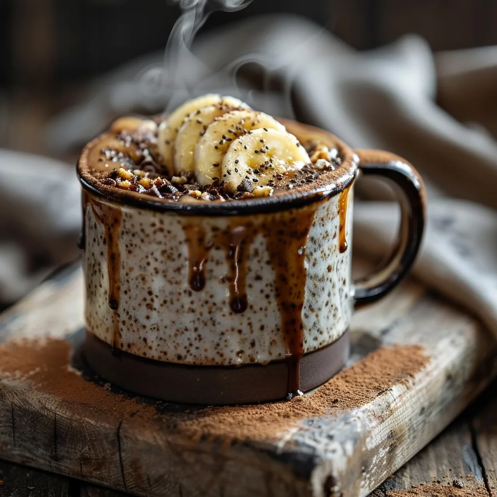 Healthy 1-Minute Banana Mug Cake | Perfect Quick Snack | Sugar-Free