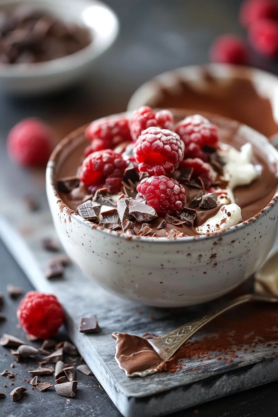 Healthy Raspberry Chocolate Mug | Healthy Indulgence | 1-Minute 1 image 1784555597620