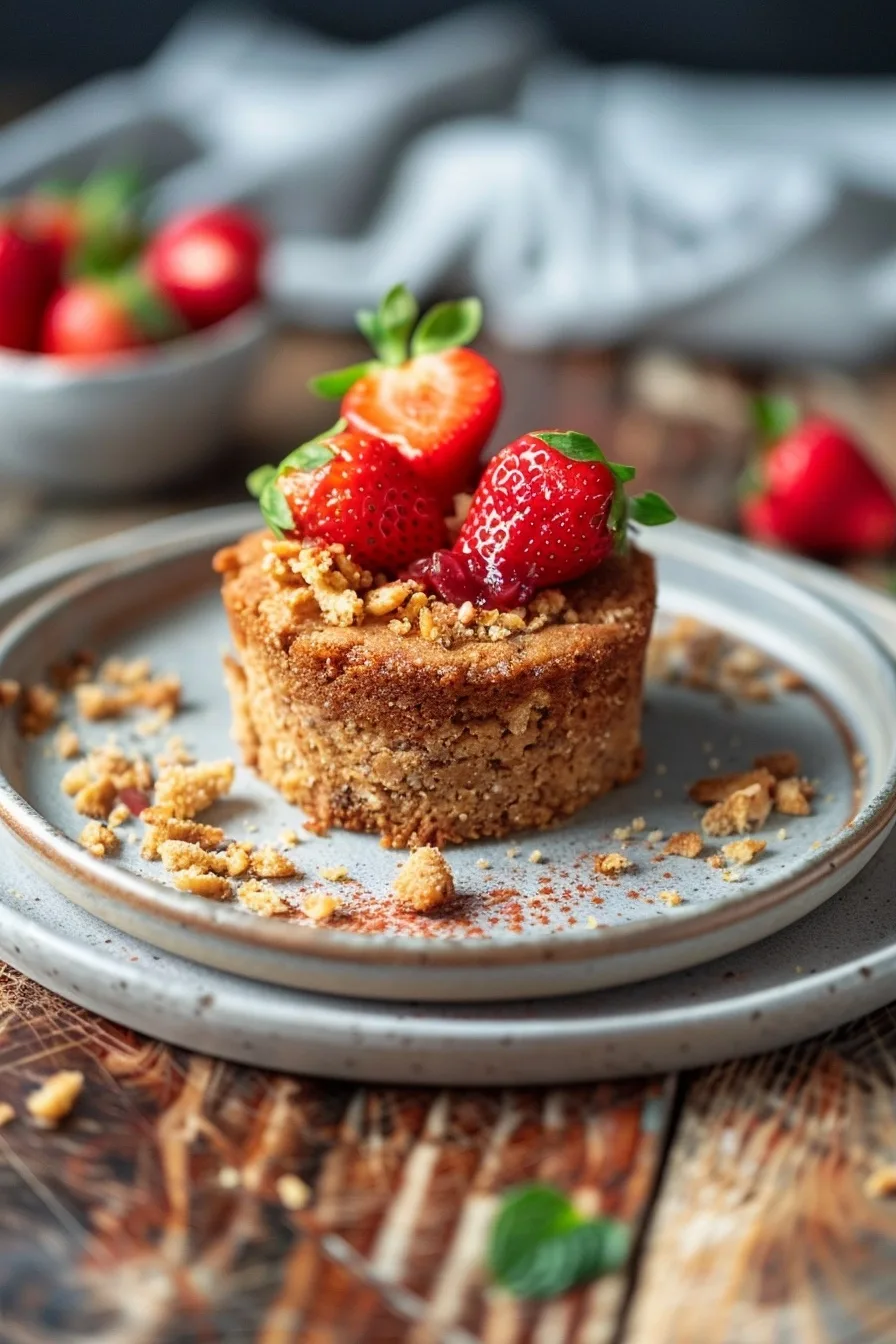 Healthy PB and J Mug Cake | Nostalgic Healthy Snack | 1-Minute 1 image 1784555633707