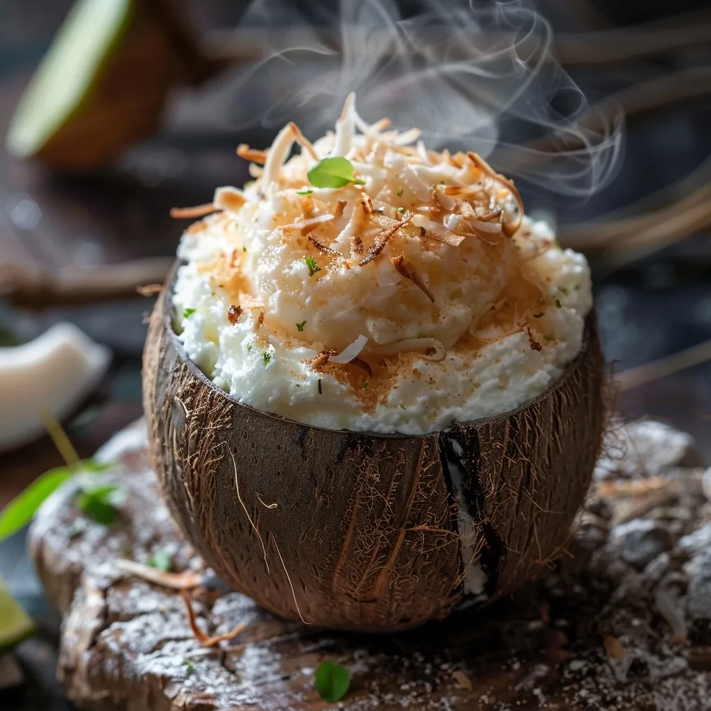 Healthy Coconut Lime Mug Cake | Tropical Summer | 1-Minute Easy