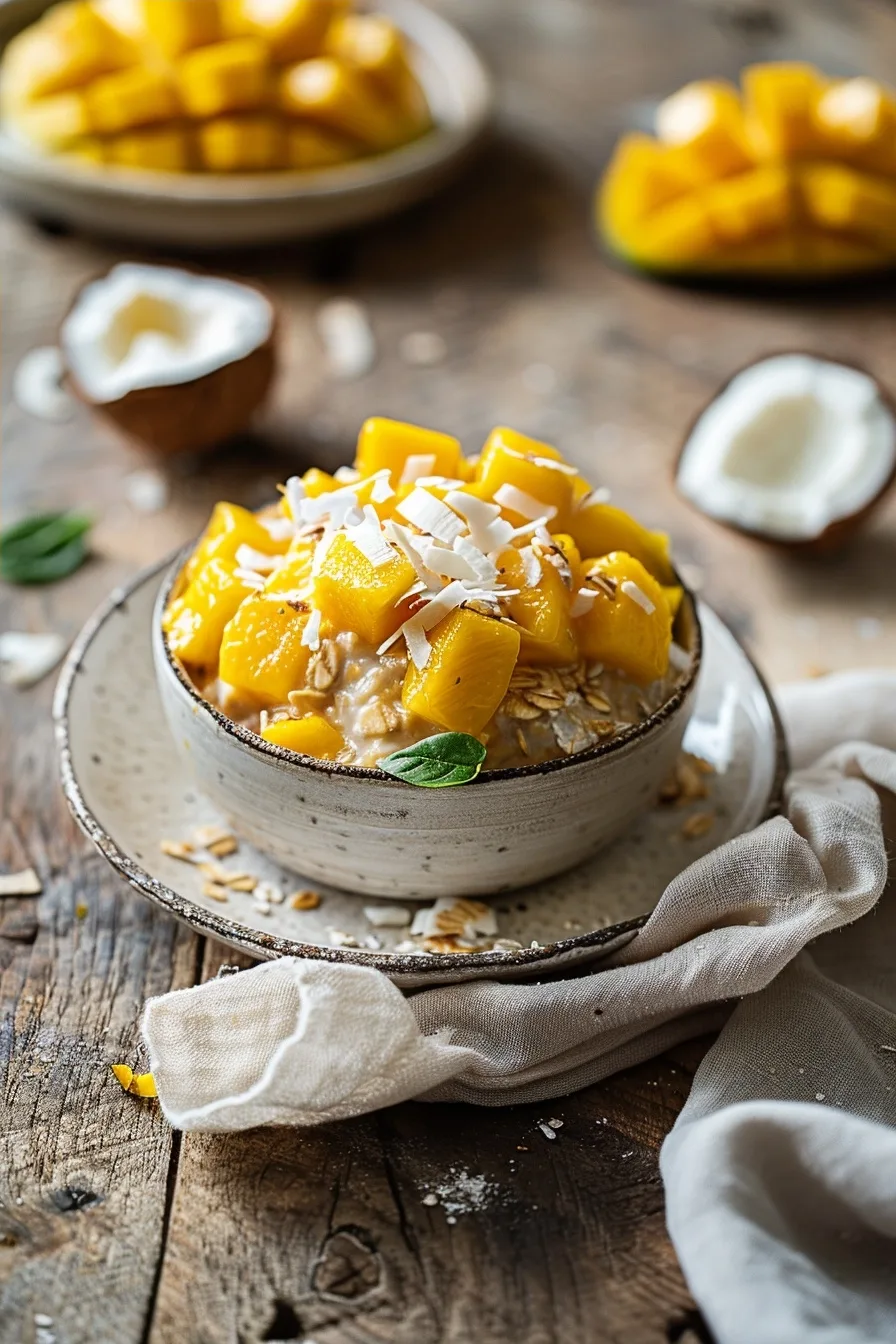 Single-Serving Mango Coconut Overnight Oats 1 image 1784738517128