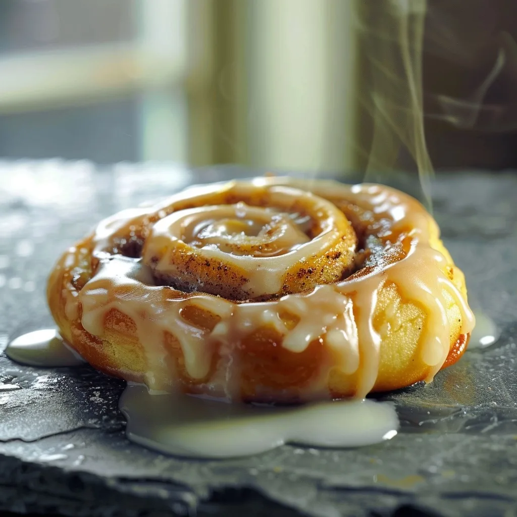 Single Portion Soft Batch Cinnamon Roll Mug Cookie