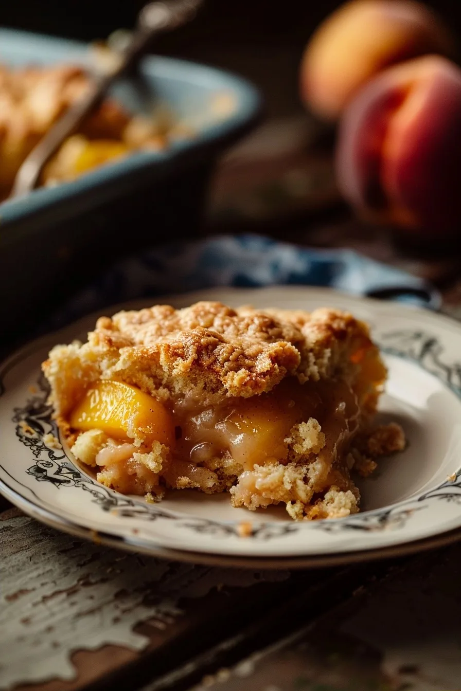 Healthy Single Serve Southern Peach Cobbler (Beginner Friendly) 1 image 1785087163576