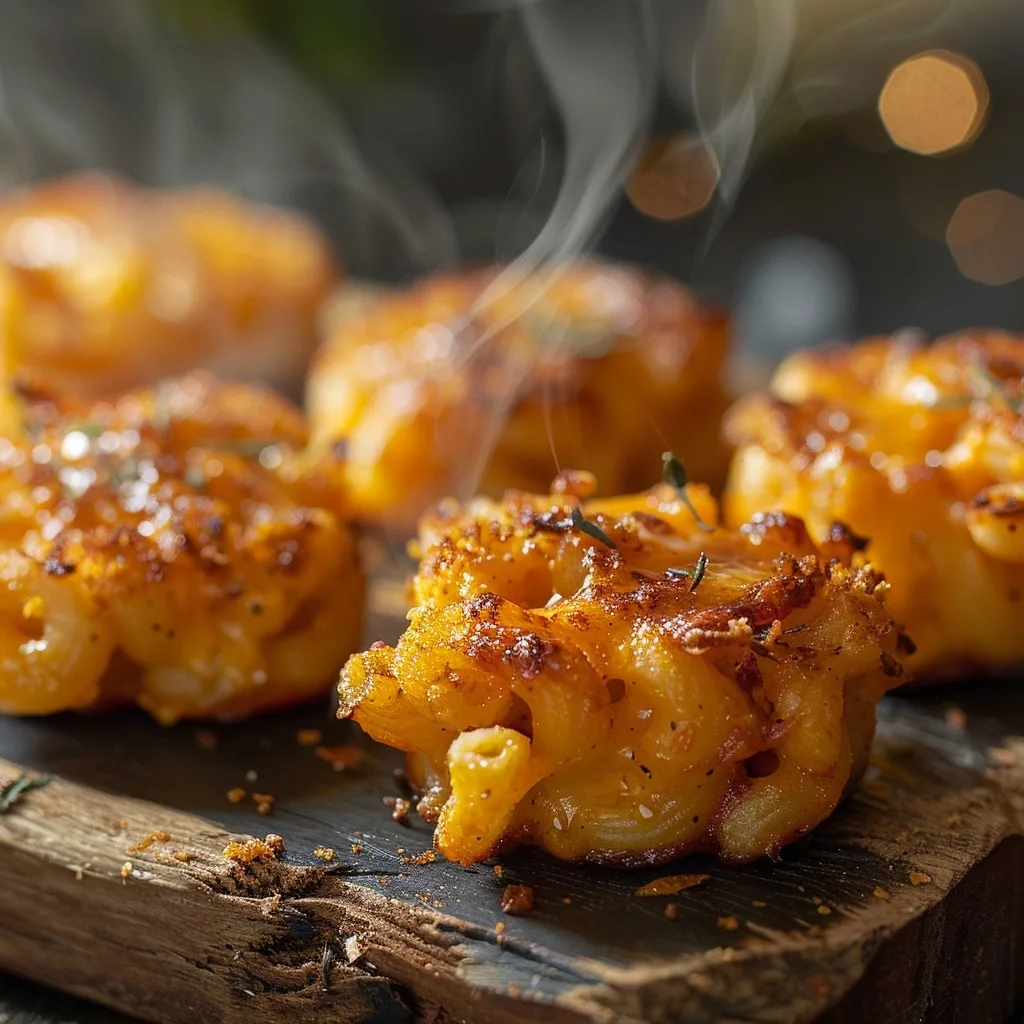 High Protein Mac and Cheese Bites for Toddlers & Kids